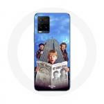 Coque pour Vivo Y21s 2021 / Y21 2021 Home Alone Maman j'ai encore rat&eacute; l'avion