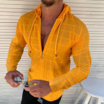 Vabaaja &otilde;huke pikkade varrukatega s&auml;rk kapuutsiga kardigan 2XL must