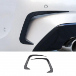 2tk auto tagumise v&auml;ljalasketoru varda &uuml;mbersuunamise &otilde;hulaba dekoratiivsed kleebised tarvikud BMW 3. seeria G20 318i 320i 330i -22 jaoks s&uuml;sinikkiust must v&auml;rv