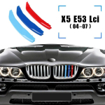 3tk auto esiv&otilde;re trimmiribasid BMW E53 jaoks 1999-2007 X5 seeria M Performance M kleebised Sport M Styling X5 E53 (04-07)