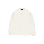 Fear of God Essentials Pikavarrukaline T-s&auml;rk Cloud Dancer Meeste Topid Kreemikas 125BT232011F L