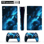 Art Vinyl Skin Skin kleebis PS5 &otilde;hukesele digitaalsele konsoolile ja 2 kontrolleri kleebise kaanele One Size