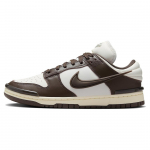 Nike Dunk Low Twist Baroque Brown Naiste tossud Phantom Coconut-Milk DZ2794-003 35.5