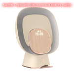 Multifunktsionaalne s&auml;&auml;selambi juhtmevaba laadija 2-&uuml;hes laadimine vaikne lilla hele s&auml;&auml;sevalgusti kleepuv s&auml;&auml;set&otilde;rje 【1】Mosquito Lamp