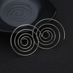 Hot Statement Brincos Hyperbole Spiraalk&otilde;rvar&otilde;ngas naistele Punk Seksikad Ehted &Uuml;mar Aretes Pendientes Boho Peokink