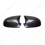 Volkswagen Jetta MK5 jaoks 2tk l&auml;ikiv must auto tahavaatepeegli kaaned Jetta V 1K2 TSI TDI TFSI GLI 2005-2010 kerekomplektide tuuning Gloss Black