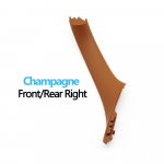 Auto vasak parem eesmine tagaukse sisemine t&otilde;mmake k&auml;epideme katte trimm BMW 5-seeria F10 F11 F18 520i 523i 525i 528i 535i jaoks Black Left