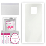 apgo MATTE Protective Skin Sticker for the back compatible with Xiaomi Poco M2 Pro, Wrap Film, Hydrogel Film, Flexible, Soft TPU with positioning laye