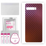 apgo skin sticker film foil vinyl for the BACK compatible with Asus ROG Phone 3 ZS661KS, scratch-resistant, easy to install - Carbon Chameleon CAKA5