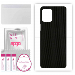 apgo Protective Skin Sticker for the back compatible with Motorola Moto Edge S, Wrap Film, Foil, Vinyl - Pattern Matrix