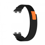 Nailonist silmusrihm Huawei Band 9 Sport hingava kellarihma jaoks. Reguleeritav randmepael Huawei Band 8 asendusrihma Correa jaoks must