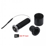 Wifi ukse IP-kaamera TF-kaardi heliukse silmaauk Kodu 720P 1,66 mm lainurk FishEye objektiiv v&otilde;rgupiiluava Cateye P2P Tuya APP 64G