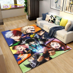 My Hero Academia, Jaapani Animeala vaip, vaibad elutoa diivani uksemattide kaunistamiseks, Kids Play libisemiskindel p&otilde;randamatt 120x160cm