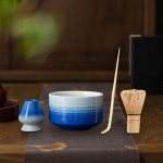 Jaapani Matcha komplekt Teen&otilde;ude komplektid K&auml;sitsi valmistatud stiilne traditsiooniline kauss