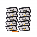 10 tk filter Roomba Robotic 800 ja 900 seeria jaoks, puhastusharjaga