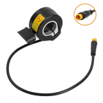 130X elektrijalgratta p&ouml;ialgaasi kiirendi EBike jaoks 12V-72V drosselklapid 3 kontaktiga veekindel kiiruse reguleerimise s&otilde;rmega gaasihoob