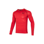Nike Pro Dri-FIT Dopamine Pikkade varrukatega Kompressiooniga Treeningtopp Langenud &otilde;lgadega Meeste Topid Punane DD1991-657 S red