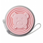 Kokkupandav tass Kokkupandavad teleskoopsed silikoonist veepudelite teetassid lilla