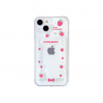 Strawberry Bunny Card Slot mobiiltelefoni &uuml;mbris &ndash; &uuml;hildub iPhone 11 Pro, XR, XS Max telefonidega. iPhone 11