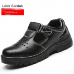 T&ouml;&ouml;kindad meestele ja naistele, purunemiskindlad ja torkekindlad kaitset&ouml;&ouml;jalatsid, kerged ja kulumiskindlad suurte aukudega sandaalid 35