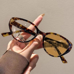 Sinist valgust blokeerivad fotokroomse l&uuml;hin&auml;gelikkuse prillid &Uuml;livalgused kassisilmad, naiste k&otilde;rglahutusega optilised prillid -2.0