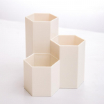 Lihtne j&auml;&auml;tunud k&auml;rgstruktuuriga pliiatsihoidja, suure mahutavusega mitmefunktsionaalne kirjutuslaud, kirjatarvete hoiustamiskasti tarvikud beež