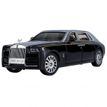 1/24 Rolls Royce Phantom Sulamist Luksusauto Mudel Diecast Metallist M&auml;ngus&otilde;idukid Autokujundus Simulatsioon Heli Valgus Kollektsioon Laste Kingitused must/h&otilde;be