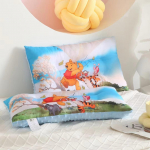 A-klassi puhas puuvillane lastepadi, beaniekujuline padi, imiku rahustav padjasisu, lasteaia uinakupadi, puhas puuvillane padi 30 * 50cm one pack