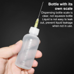 50 ml plastmassist vedel alkoholipudel jaoturi jaoks kampol joodise r&auml;busti pasta telefoni PCb puhastamiseks keevitamise remondit&ouml;&ouml;riistad