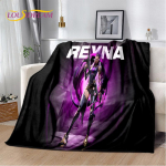 3D HD VALORANT Game Gamer Cartoon pehme pl&uuml;&uuml;sist tekk, flanelltekk elutoa voodi diivani pikniku kate 30x40in