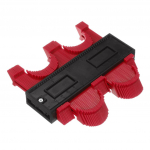 1 tk 5-tolline kontuurprofiili m&otilde;&otilde;tur Plaatimine laminaatplaadid serva kujundav puidum&otilde;&otilde;tu joonlaud ABS roheline