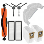 Xiaomi Mi Robot tolmuimeja 2 Ultra STYTJ05ZHM tolmuimeja varuosade vahetuskomplekt, p&otilde;hihari, tolmukotid, HEPA filtrid, mopilapid Kit 2