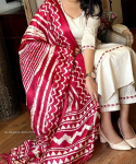 India Naiste Salwar Suit Kurti Disainer Peoasend Top Tuunika Kurta P&uuml;ksid Dupatta Komplekt Kleit M valkjas v&auml;rv