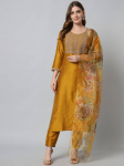 Peor&otilde;ivaste disainer etniline Kurti Salwari &uuml;likond India naiste top tuunika Kurta Pant Dupatta komplekt kleit S