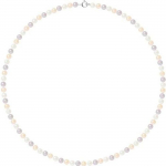 Kaelakee - Perlinea - AAA+ mageveekultuuritud p&auml;rl - &Uuml;mmargune 4-5 mm - Mitmev&auml;rviline - 925 h&otilde;be
