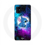Coque Maniacase pour Samsung Galaxy A51 5G Stitch ohana espace color&eacute;
