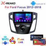 Autoraadio Ford Focus 2012 - 2018 jaoks Carplay Multimeediam&auml;ngija 2din Stereo Autoaudio Android Peaseade 9-tolline HD Navigatsioon GPS 1GB+32GB carplay