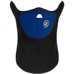 SHOP-STORY - Masque Polaire Anti-Froid Protection du Visage et Cou Contre Vent Cagoule pour Ski Snowboard Moto Scooter V&eacute;lo - BLEU