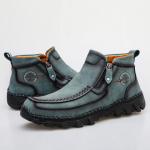 Poolsaapad Nahast kingad meestele vabaaja saapad Ehtsad Oxfordsi &auml;rinahast kingad Suured saapad 45