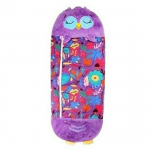 Laste multifilmi loomade jalal&ouml;&ouml;givastane magamiskott kokkupandava padjaga Large 180cm