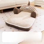 Lemmikloomade diivanipesa keskmistele ja suurtele koertele, avatud s&uuml;giseks ja talveks sooja magamiskoera voodi kassi voodi koera voodi kassi voodi matti tarvikud S