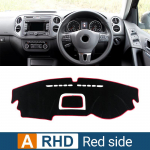 Volkswagen VW Tiguan 5N 2007 2008 2009 2010 2011 2012 2013 2014 2015 2016 auto armatuurlaua kate V&auml;ltige valgusmatti UV-vastane vaip