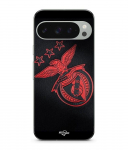 Coque - MANIACASE - Google Pixel 9 Pro - SLB BENFICA - Souple en Silicone - Noir