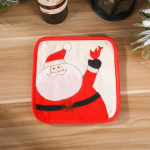 J&otilde;ulude lumememme lauamatt ja mikrolaineahju kindakomplekt Snowman Placemat