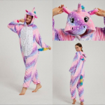 Meeste ja naiste s&uuml;gistalvised koduriided kapuutsiga multifilmid, t&otilde;mblukuga, flanellist puhkeriided S mitmev&auml;rviline