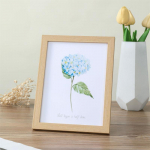 Puidust pildiraam seinakinnituseks Puidust pildiraam piltide jaoks Fotodekoor M&auml;lestuskingitus 5 inches