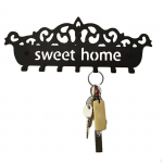 Key Holder Wall Mount, Hook Practical Easy to Install ,Crown Shaped Hanger ,Hanging Rack