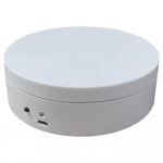 360 kraadi p&ouml;&ouml;rlev elektriline alus 12 cm Ehtekuvaalus USB-laadimine/aku toiteallikas Mudeli, koogi, 3D-piltide jaoks valge