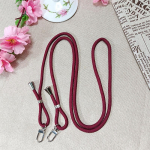 Reguleeritav mobiiltelefoni kaelapael koos &uuml;mbrise rihmaga, crossbody disain, kadumisvastane kett, kantav seljakotirihmana. null veinipunane v&auml;rv