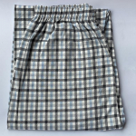 Meeste puuvillased pidžaamad &ndash; suured ruudulised elastse v&ouml;&ouml;kohaga p&uuml;ksid, mis tagavad mugavuse triibulise disainiga. Waist size 2 feet 1-3 feet 4